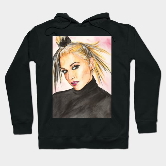 Gwen Stefani Hoodie by Svetlana Pelin